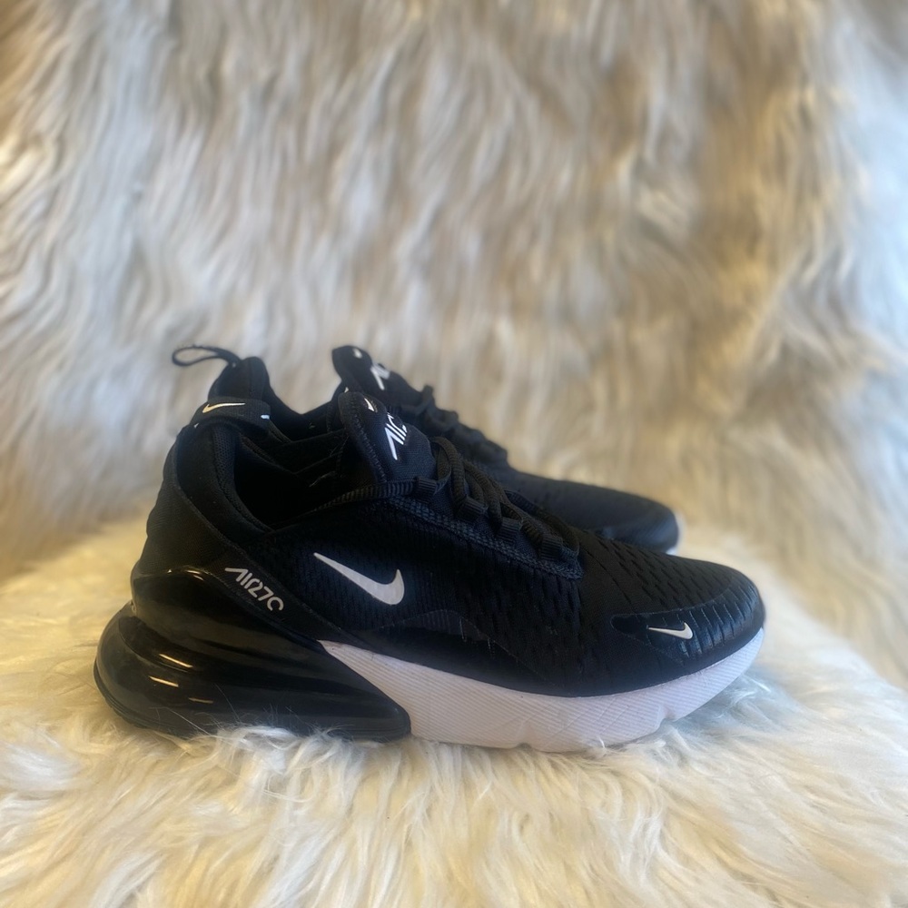 Nike Air Max 270 Black with White Accents